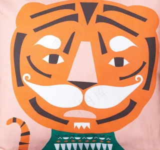 卡通动物图案插画