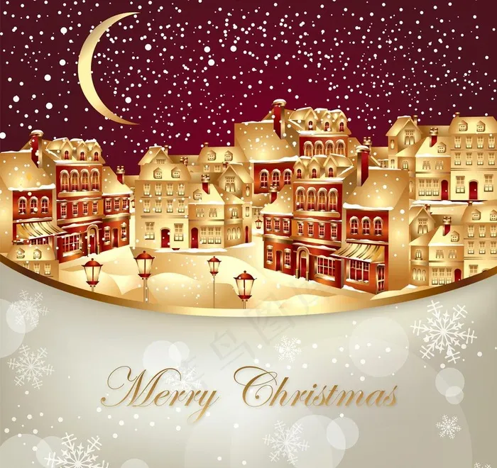 圣诞背景图片eps,ai矢量模版下载