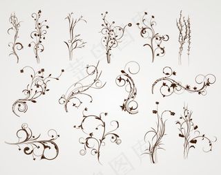 花纹矢量素材