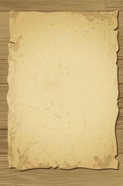 旧的木材和纸载体