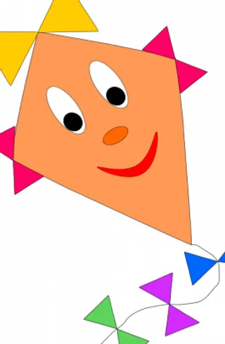 矢量绘图的风筝