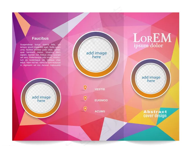 传单模板 三折页模板图片eps,ai矢量模版下载