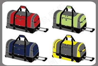 拖轮袋 旅行袋 拉杆图片