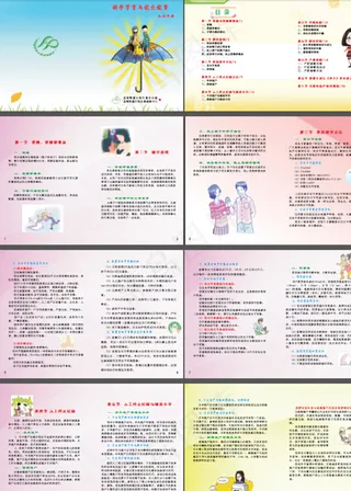 计划生育宣传画册图片