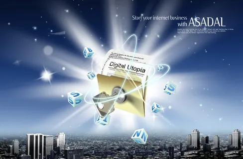 音乐手机星光城市海报