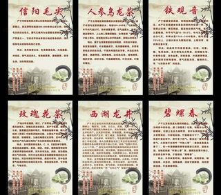 茶叶介绍海报图片