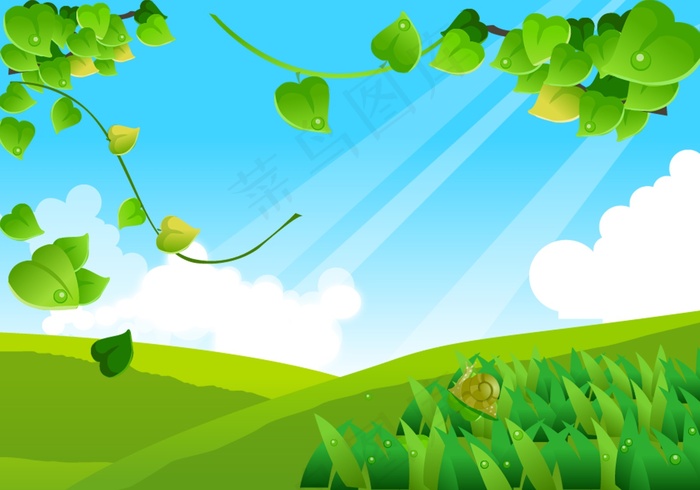 儿童卡通相册PSD分层模板2,免抠元素