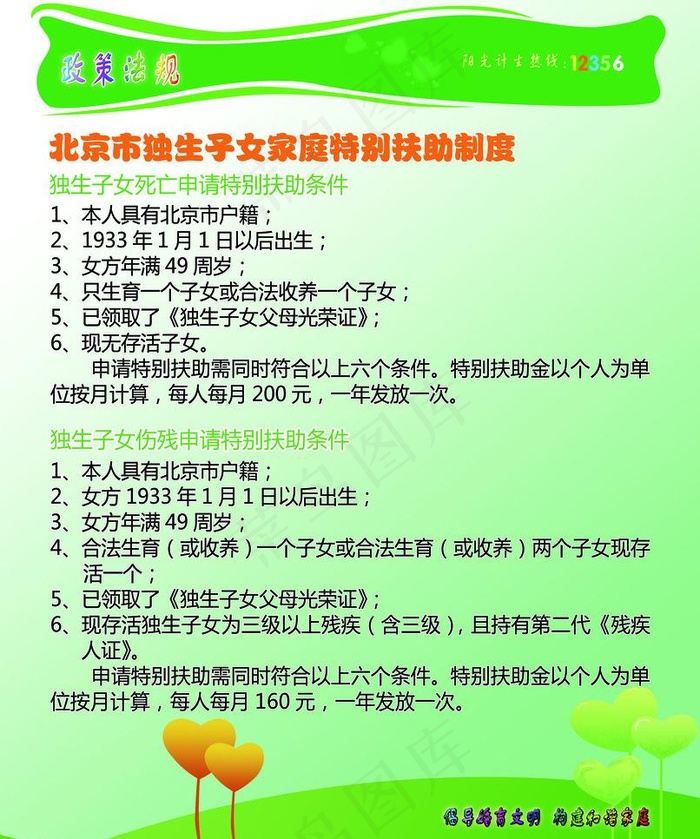 计划生育制度图片psd模版下载