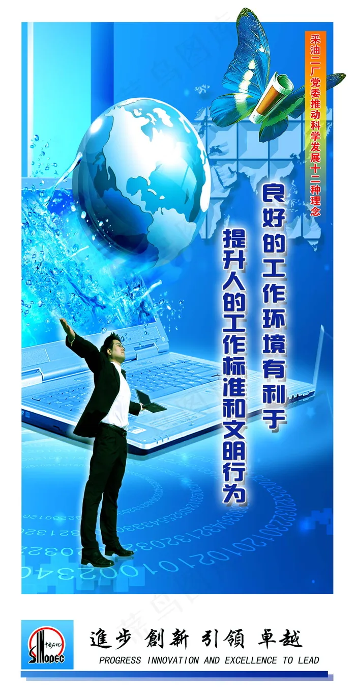 中石化 企业板报 PSD(1890X3661(DPI:75))psd模版下载