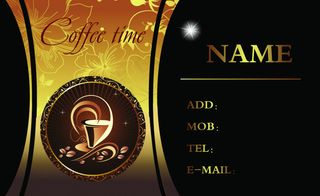 咖啡名片