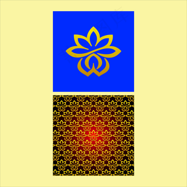 花纹 底纹 花边 简约花纹cdr矢量模版下载