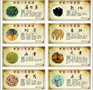 中药八大金刚图片