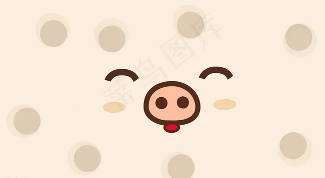 亨亨小猪高清可爱动漫电脑壁纸图片