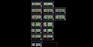 三层商场部分电气建筑设计施工图