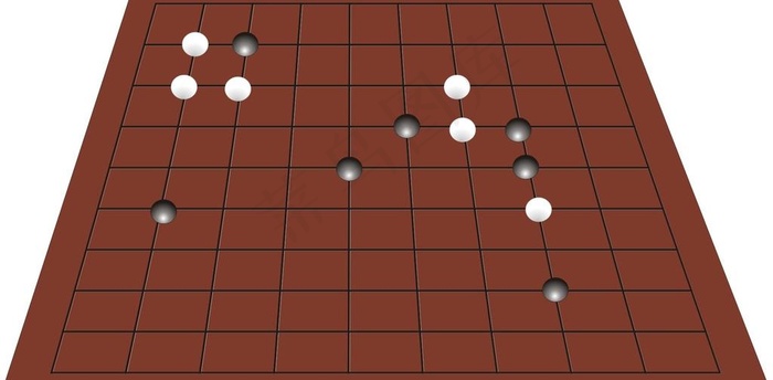 棋盘cdr矢量模版下载