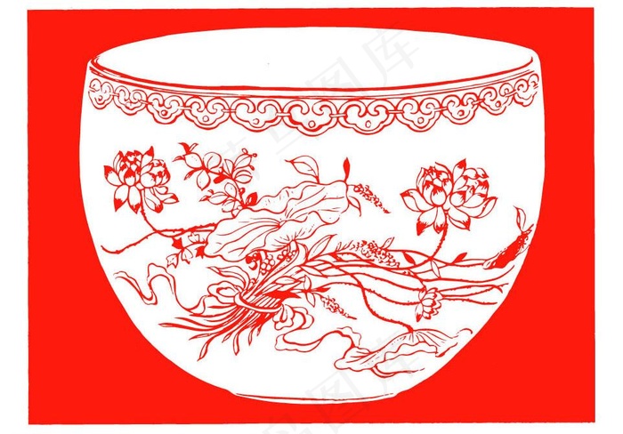 精美传统图案图片ai矢量模版下载