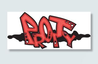 有趣的涂鸦字母设计矢量图05