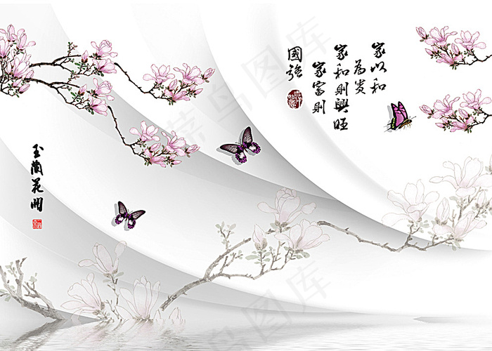 3D电视背景墙图片