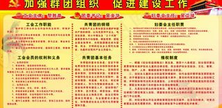 加强群团组织 促进建设工作图片