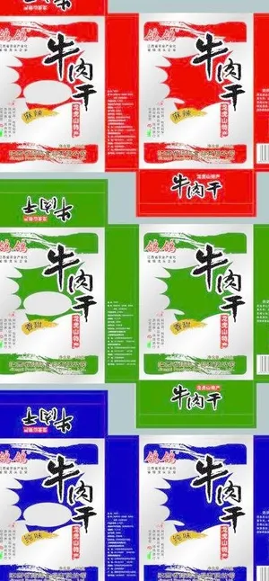 牛肉干包装图片