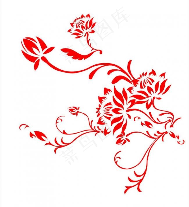 花边花纹图片cdr矢量模版下载