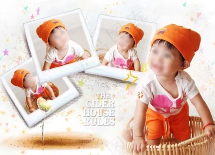 儿童PSD相册模板