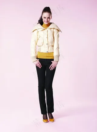 美女 服装模特图片