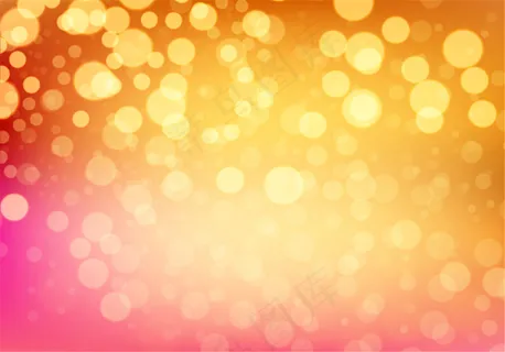 暖色光晕背景设计矢量图