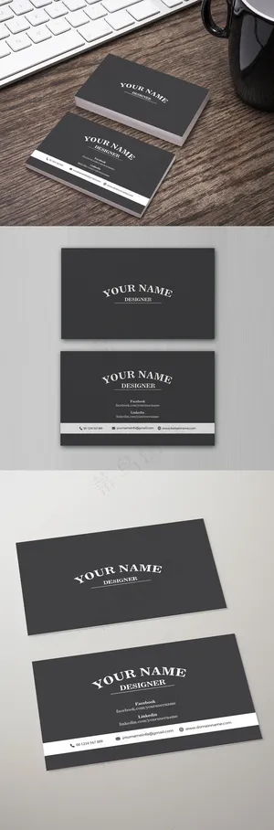 商务名片模板个人名片设计模板