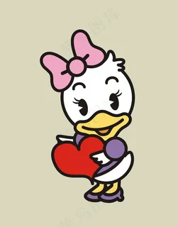 小鸭子卡通图案