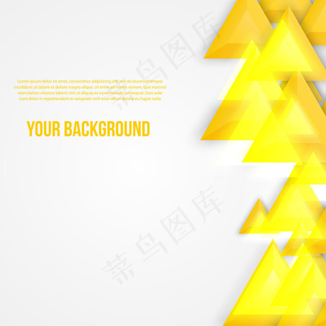闪光三角形背景