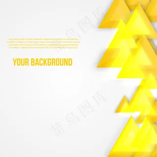 闪光三角形背景