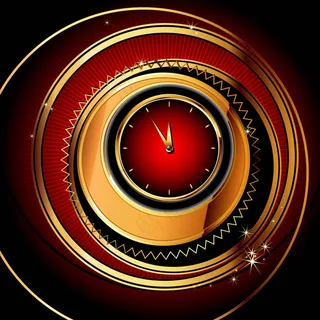 精美手表的创作背景01矢量