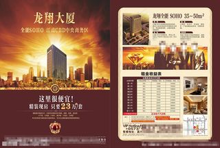 商业地产DM单页