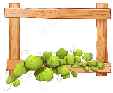 绿色背景矢量图