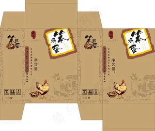 笨鸡蛋包装图片