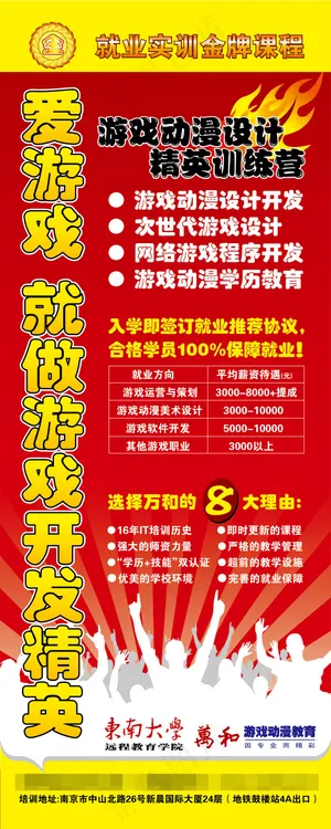 游戏动漫展板