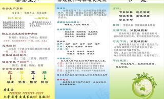 生产安全板报图片