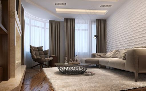 时尚客厅装潢设计