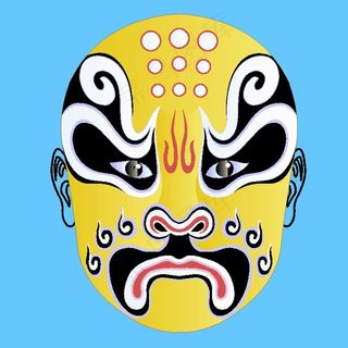 京剧脸谱 矢量CDR_09