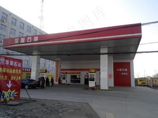 加油站图片