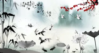 水墨画图片