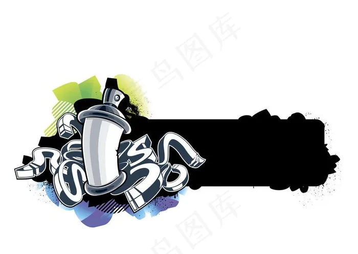 hip hop街头风eps,ai矢量模版下载