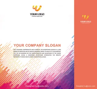 企业公司商务手提袋