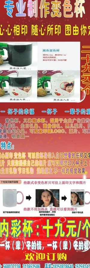 专业变色杯图片