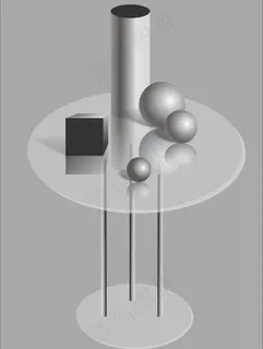 立体黑白灰阴影结构图片 立体黑白灰阴影结构图片