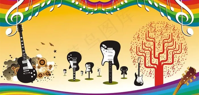 矢量CDR音乐素材图片cdr矢量模版下载