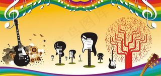 矢量CDR音乐素材图片