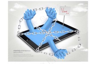 ipad创意素材图片