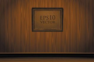 木纹木板矢量素材图片